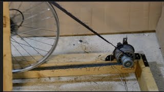 Bicycle generator  vélo générateur délectricité [upl. by Euqor]