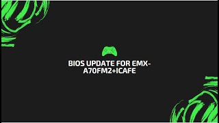 TUTORIAL How to update BIOS for AMD A87680 Support EMXA70FM2iCafe [upl. by Notlem]