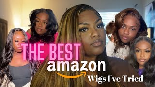 AMAZON Wigs You Need BEST Affordable Wigs Ive Tried  HONEST OPINION  Alesha B [upl. by Petronia244]