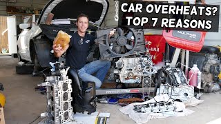 WHY IS MY CAR OVERHEATING TOP 7 REASONS WHY CAR OVERHEATS [upl. by Qahsi]