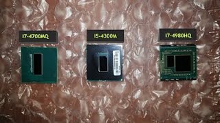 CPU UPGRADE T440P I74980HQ EnglishEspañol [upl. by Anerac]