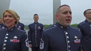 USAF Singing Sergeants  National Anthem [upl. by Grewitz]