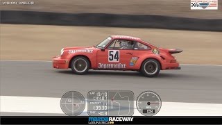 2015 Porsche Rennsport Reunion V  RACE Group 5  CAR 54 Jürgen Barth [upl. by Brande]