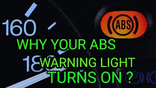 Top 5 reason why the abs light is on [upl. by Sinoda]