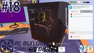 Lets Play PC Building Simulator pt18  Level 8 The Sublevel Zero Redux PC build [upl. by Eyaj]