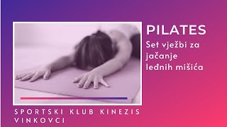 Set vježbi za jačanje leđnih mišića  Pilates [upl. by Cortie42]