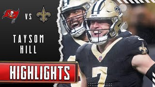 Taysom Hill Every Play vs Bucs  Week 4 Highlights [upl. by Anika]