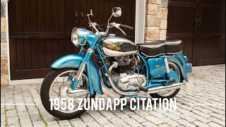 1958 Zundapp Citation [upl. by Oivat984]