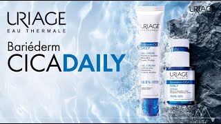 Bariederm CicaDaily Prebiotic Innovation  Uriage [upl. by Yasu]