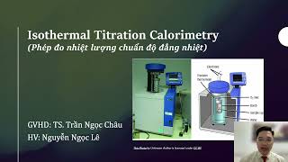 Báo cáo ITC Isothermal Titration Calorimetry [upl. by Lessirg]