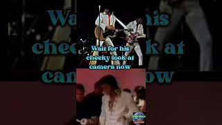 Elvis Presley Live Thats all Right Mama  back stage footage [upl. by Nanci356]