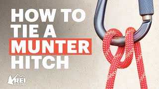 Rock Climbing How to Tie a Munter Hitch [upl. by Lalo212]