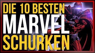 Top 10 Marvel Schurken  Diese Bösewichte musst du kennen [upl. by Aneloc587]