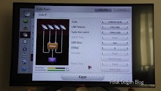 LG LED TV Türksat 4A Uydu Ayarları Nasıl Yapılır 18 Eylül 2014 [upl. by Rafaelle]