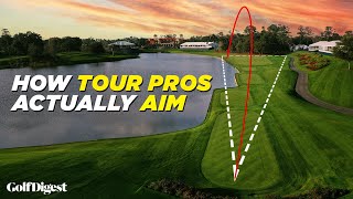 The Clever Aiming Strategy Tour Pros Actually Use  The Game Plan  Golf Digest [upl. by Derrik]