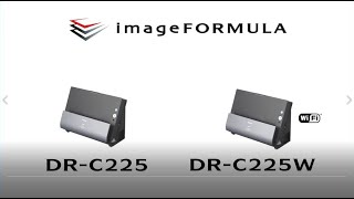 Canon Document Scanner imageFORMULA DRC225II amp DRC225WII [upl. by Enilra]