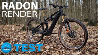 Test RADON Render 100 HD  Bike Test VTTAE AllMountain [upl. by Oalsinatse]