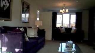 Bellway Homes Show Home Visit Huntsman Drive Oakham Rutland [upl. by Kenison294]