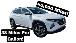 2022 Hyundai Tucson Hybrid SEL Convenience AWD 16T POV Test Drive amp 46000 Mile Review [upl. by Akelahs]