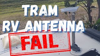 RV Roof Antenna Installation  Replacing RV Winegard Batwing Antenna  S5E80 [upl. by Ledda]