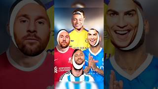 Ronaldo vs Mbappe Challenge  Ronaldo vs Messi  Ronaldo Football  Messi Edit  Neymar jr Skills [upl. by Nylteak]