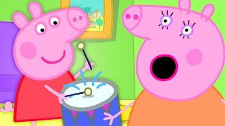 Peppa Pig Makes Music 🐷 🎶 Peppa Pig Official Channel 4K Family Kids Cartoons [upl. by Sset]