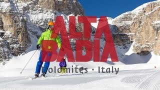 Alta Badia the best of Winter in the Dolomite Alps [upl. by Haymes250]