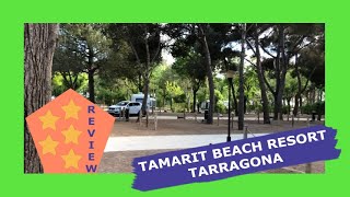 Review del Camping Tamarit Beach Resort Tarragona [upl. by Adiahs]