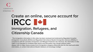 How to create an IRCC online account [upl. by Aziul]