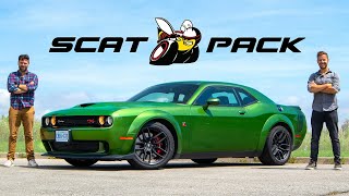 2020 Dodge Challenger RT Scat Pack WIDEBODY Review  The Sweet Spot [upl. by Joacima]