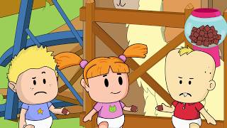 The Wild Petting Zoo  Baby Alan Cartoon Season 1 Episode 21 [upl. by Amadeus]