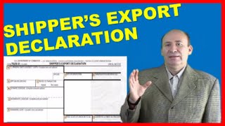 ⭐Shippers Export Declaration SED ✅ [upl. by Renard]