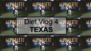 Diet Vlog 4  TEXAS [upl. by Garnett926]