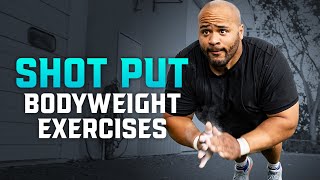 Best Bodyweight Exercises for Shot Put [upl. by Hacim]