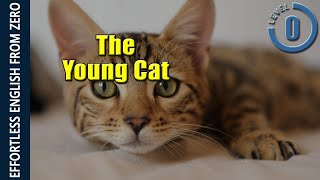 EFFORTLESS ENGLISH LESSON 2  THE YOUNG CAT LEVEL 0 [upl. by Hgielek247]