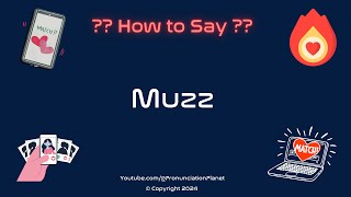 How To Pronounce Dating Apps CORRECTLY  How To Say quotMuzzquot [upl. by Aninad]