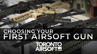 What to consider when choosing your first airsoft gun  TorontoAirsoftcom [upl. by Eelyr747]