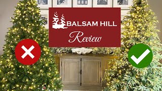 Balsam Hill Christmas Tree Review  Most Realistic Artificial Christmas Trees  Brewer Spruce [upl. by Drofhsa929]