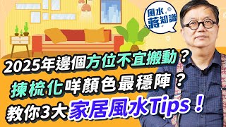 年近歲晚裝修關風水事？2025年邊三個方位不宜搬動？黑白灰簡約家居風人人啱？揀梳化呢隻色最穩陣！裝環保吊扇有咩要留意？教你3大家居風水Tips！｜蔣匡文｜風水蔣知識｜etnet [upl. by Hasseman]