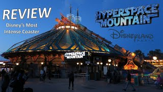 Hyperspace Mountain Review Disneyland Paris  Disneys Most Intense Coaster [upl. by Snilloc]