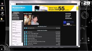 how to download myanmar mp3 avi [upl. by Eninnaej]