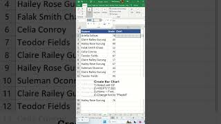 How to change bar graph colors in Excel based on value  Excel Tips and Tricks [upl. by Bonni]