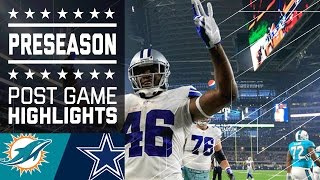 Dolphins vs Cowboys  Game Highlights  NFL [upl. by Ime]