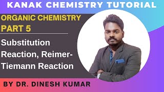 Organic Chemistry  Part 5 I Substitution Reaction  ReimerTiemann Reaction [upl. by Yrallam762]