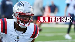 JuJu SmithSchuster fires back on concerns over his knee  Zolak amp Bertrand [upl. by Silverstein]