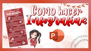 CÓMO HACER INFOGRAFÍAS BONITAS EN POWERPOINT 🌹 [upl. by Yraht]