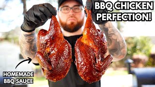 How To Make PERFECT BBQ Chicken w Homemade Sauce [upl. by Barbaresi]