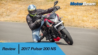 2017 Pulsar 200 NS Review  7 Changes  MotorBeam [upl. by Ethelyn589]