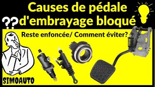 Probleme de pédale dembrayage qui bloqué et reste enfoncée Comment éviter le problème [upl. by Ecal340]