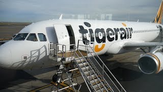 TigerAir Flight TT641 Sydney to Adelaide Airbus A320 [upl. by Nylatsirk]